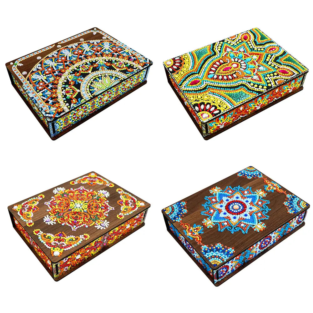 Diamond Painting Sieradendoos Hout – Opbergdoos voor Sieraden