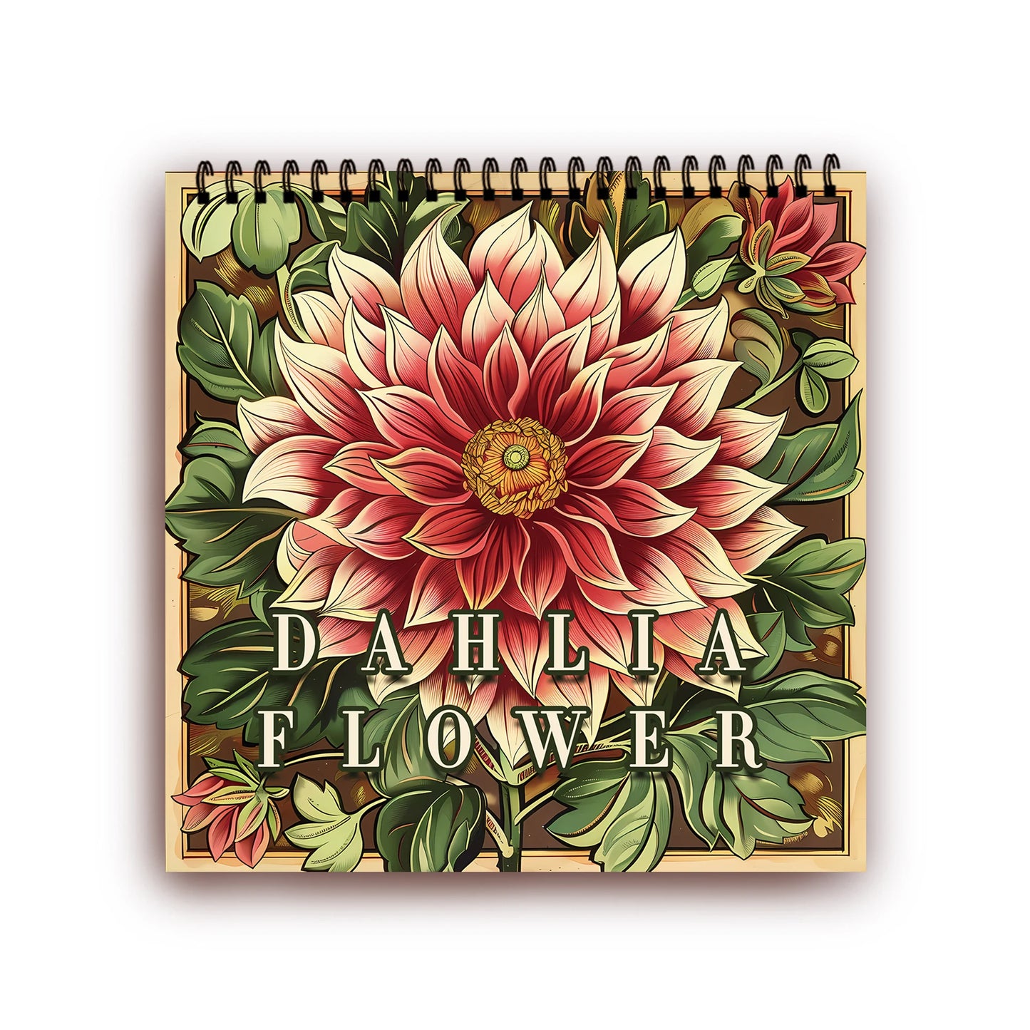 Kleurboek voor volwassenen en tieners – Spiraalontwerp met dik papier voor ontspanning en creativiteit