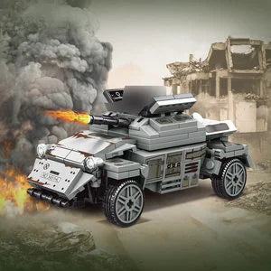 Bouwpakket Militair voertuig – WW2 Stijl - Armored vehicle
