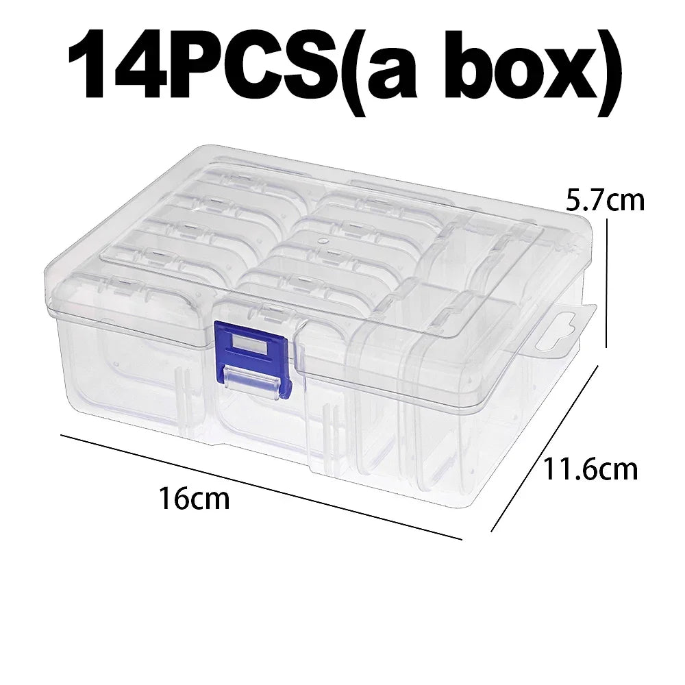 Diamond Painting Opbergdoos Transparant Multi-Vak Sieraden & Kralen Organizer