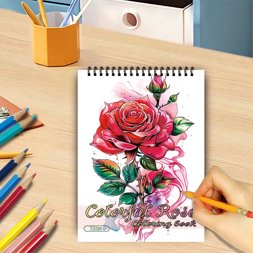 Kleurboek voor volwassenen en tieners – 30 bladen premium dik papier, ontspannend tekenplezier