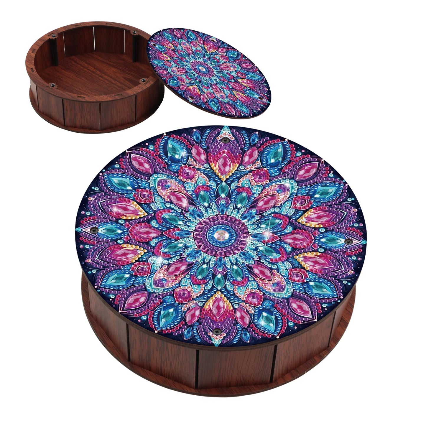 Diamond Painting Snack Box Dieren en Planten Decoratie Geschenkset