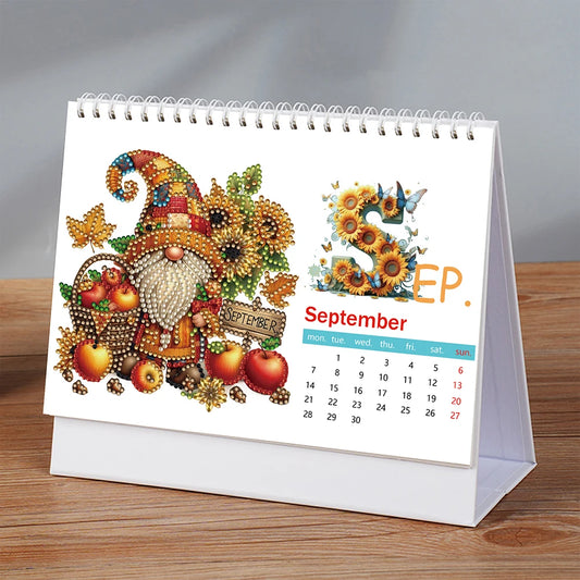 Diamond Painting Kalender bureau decoratie en cadeau idee
