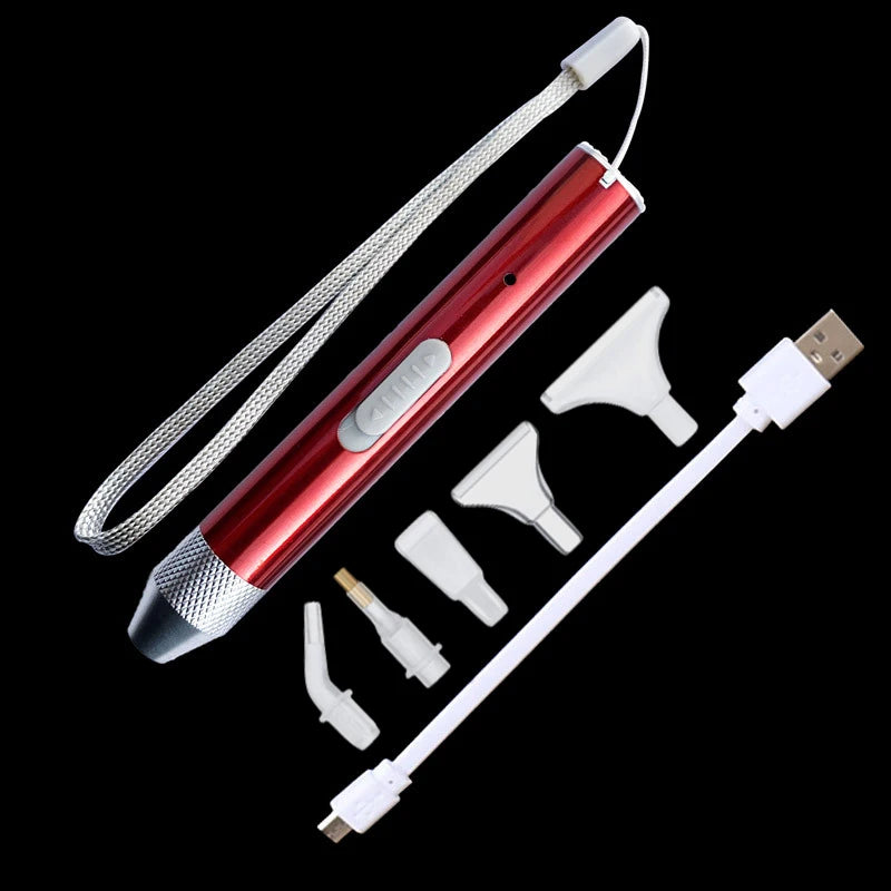 Diamond Painting Pen met verlichting - USB oplaadbaar met opzetstukken
