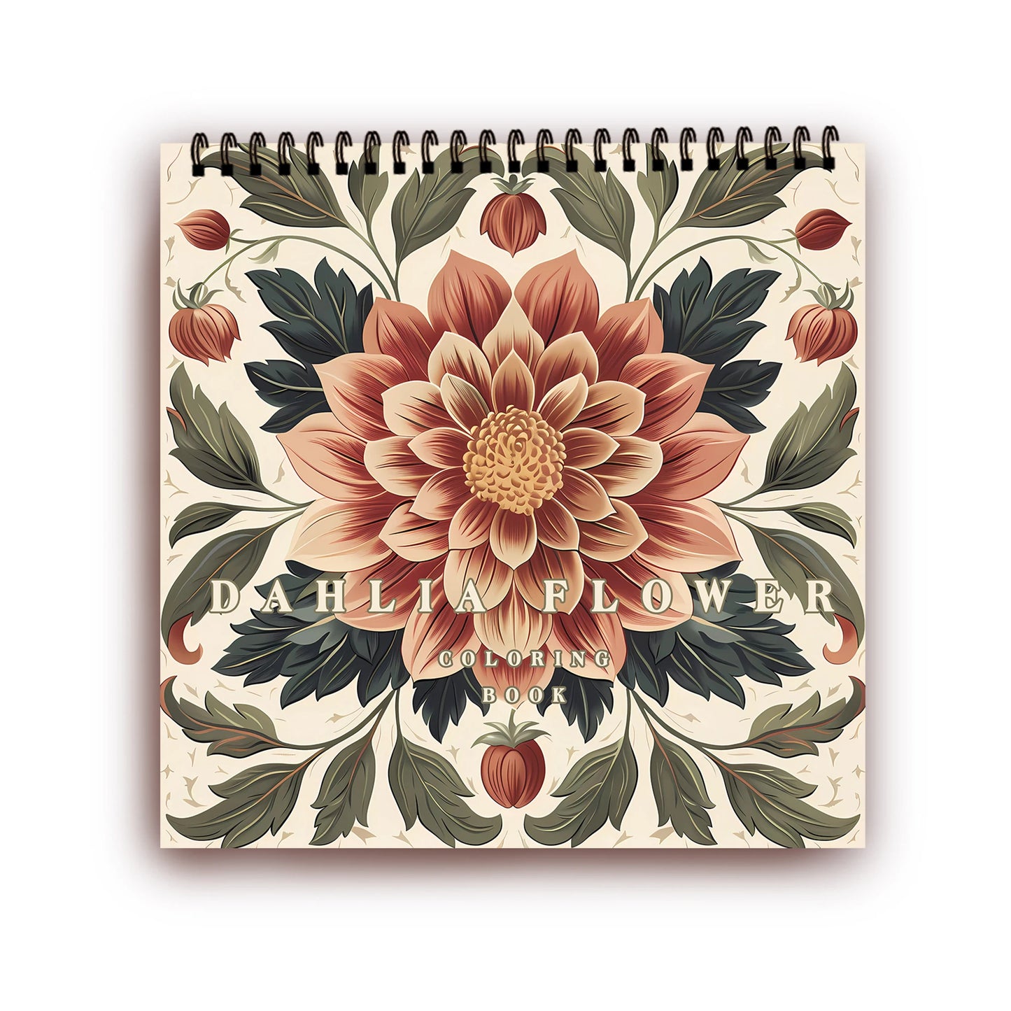 Kleurboek voor volwassenen en tieners – Spiraalontwerp met dik papier voor ontspanning en creativiteit