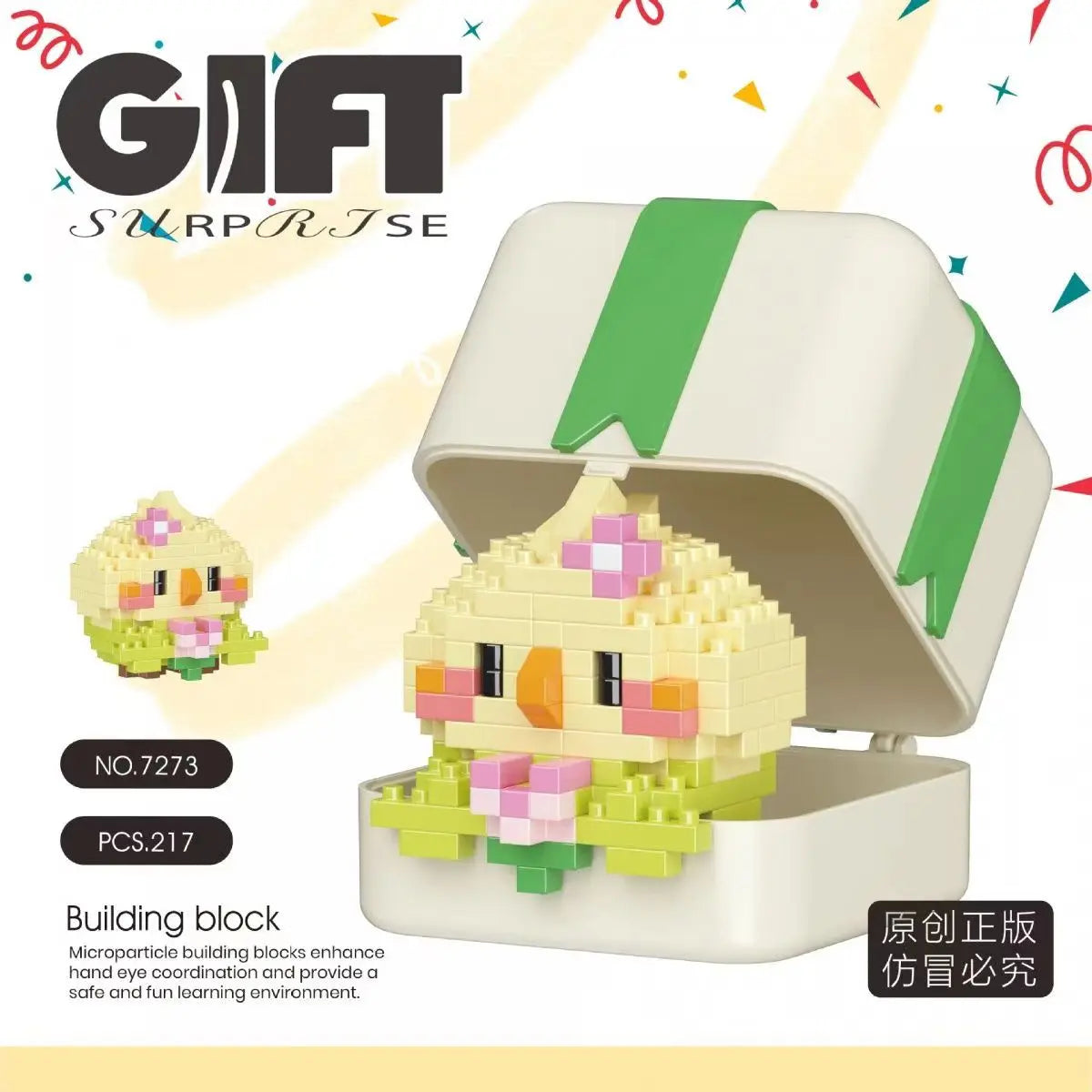 Bouwpakket dieren - Kleine dieren bouwset cadeaudoos