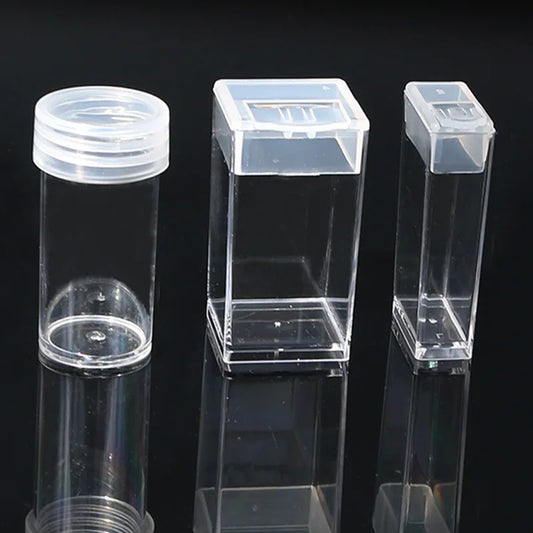 Diamond Painting potjes voor opbergkoffer transparant 10 stuks opbergset