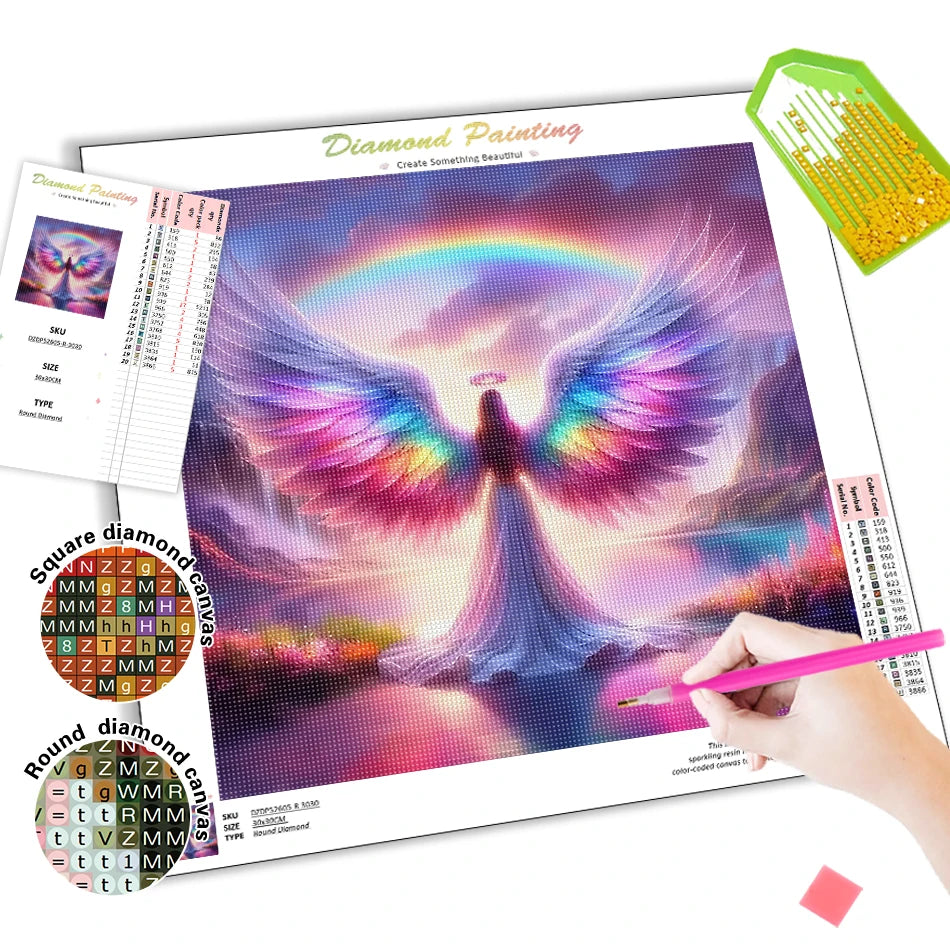 Diamond Painting Mensen - Schitterend Portret met Kristalsteentjes - DZDP83120