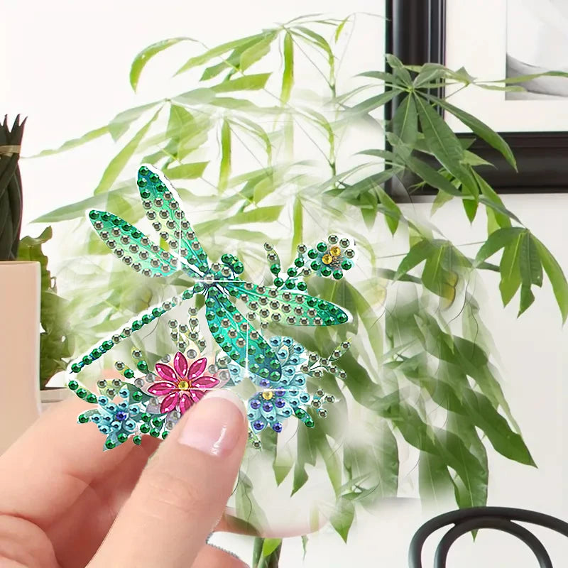 Diamond Painting Magneten Libelle voor Koelkast en Kast