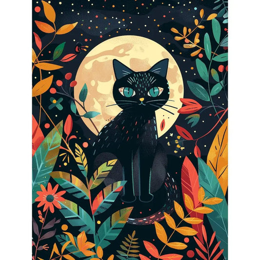 Schilderen op nummer Dieren - Kat Modern Schilderij - 9967453