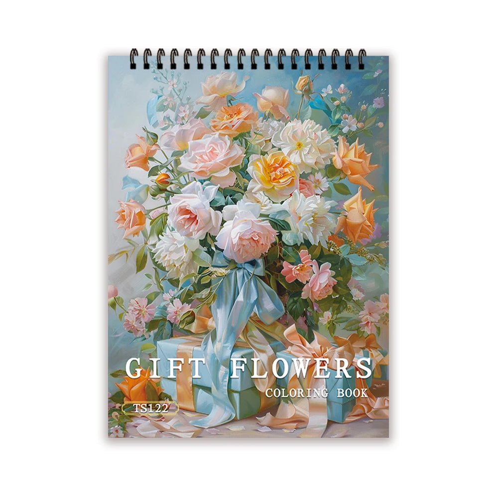 Kleurboek voor volwassenen en tieners – 30 bladen premium dik papier, ontspannend tekenplezier