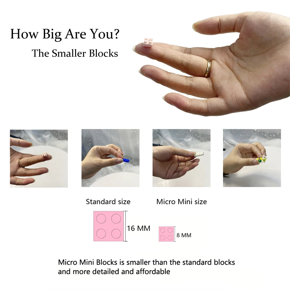 Bouwpakket gebouwen - Voetbalstadion met micro bouwstenen - Madrid Style Stadium