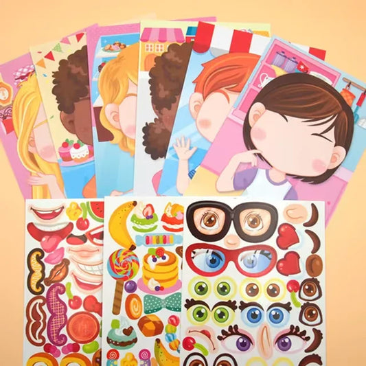 Sticker pret – Maakplezier met puzzel sticker set voor kinderen - 007