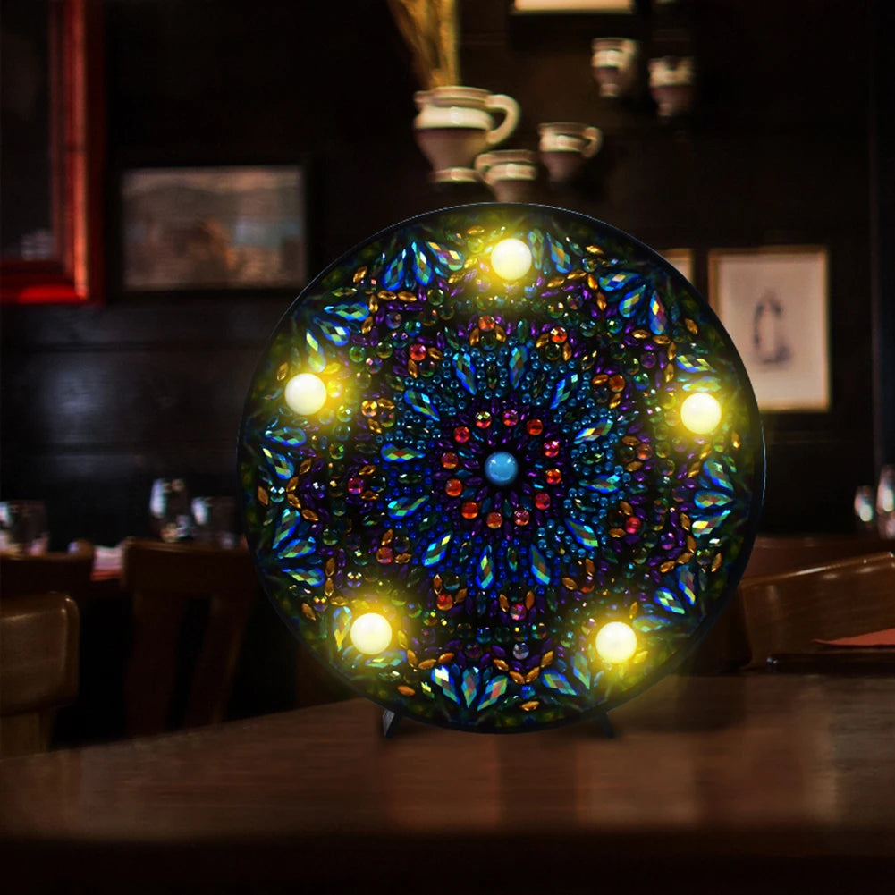 Diamond Painting Lamp Mandala LED Sfeerverlichting