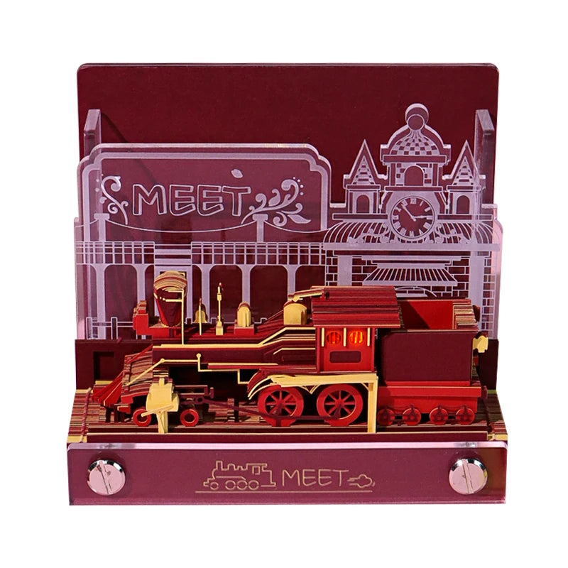 3D Papier Sculptuur Notitieblok / Scheurkalender Decoratie voor Feestdagen en Cadeaus