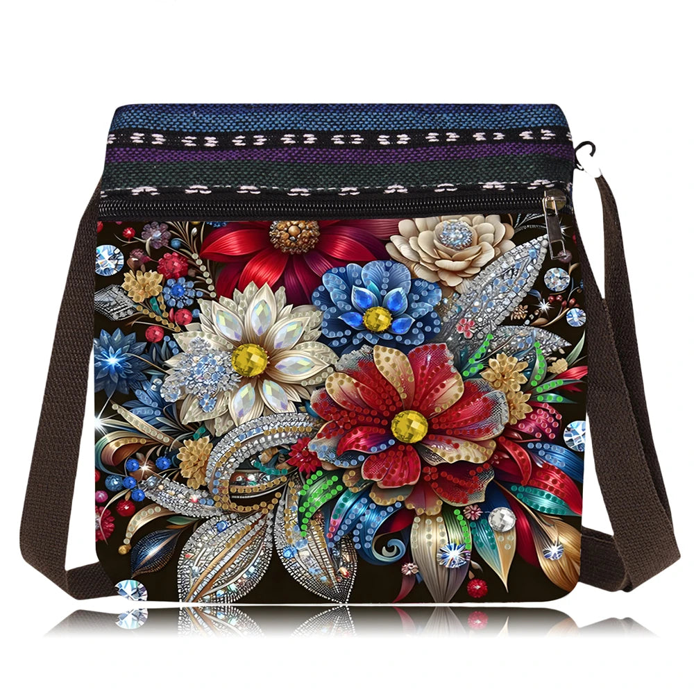 Diamond Painting Tas Mandala Uil Schoudertas met Band