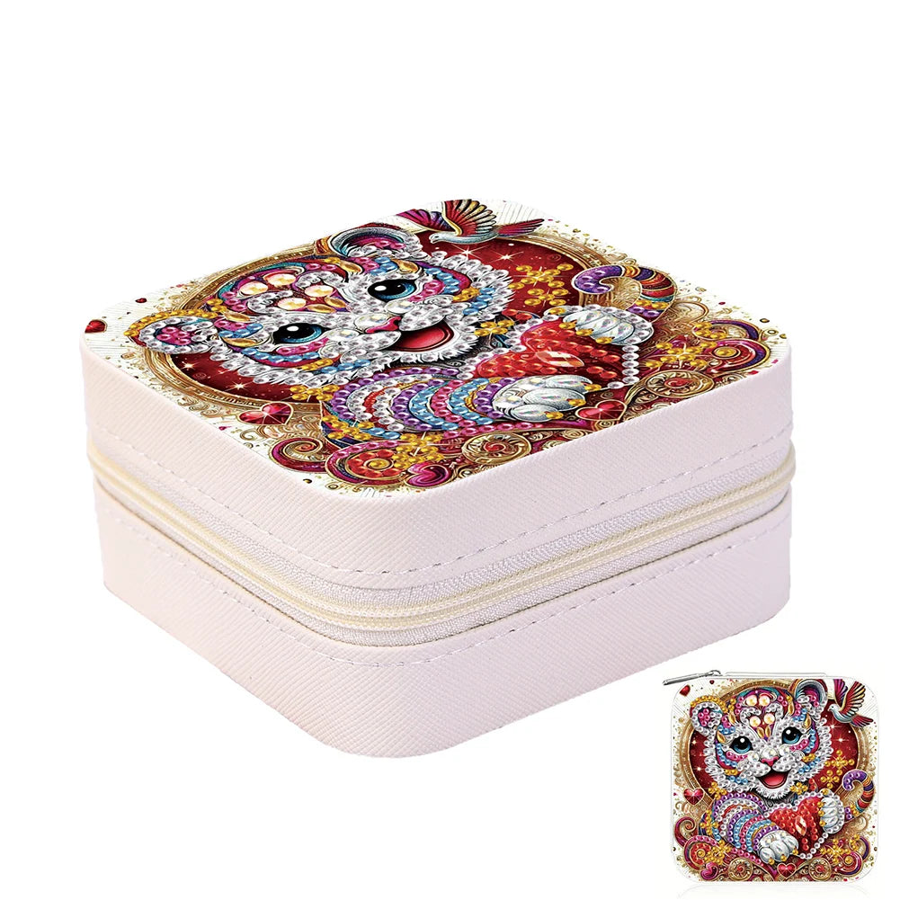 Diamond Painting Sieradendoosje Dieren & Planten Speciale Steentjes