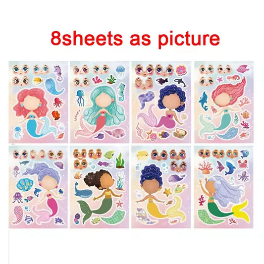 Sticker pret – Maakplezier met puzzel sticker set voor kinderen - 005
