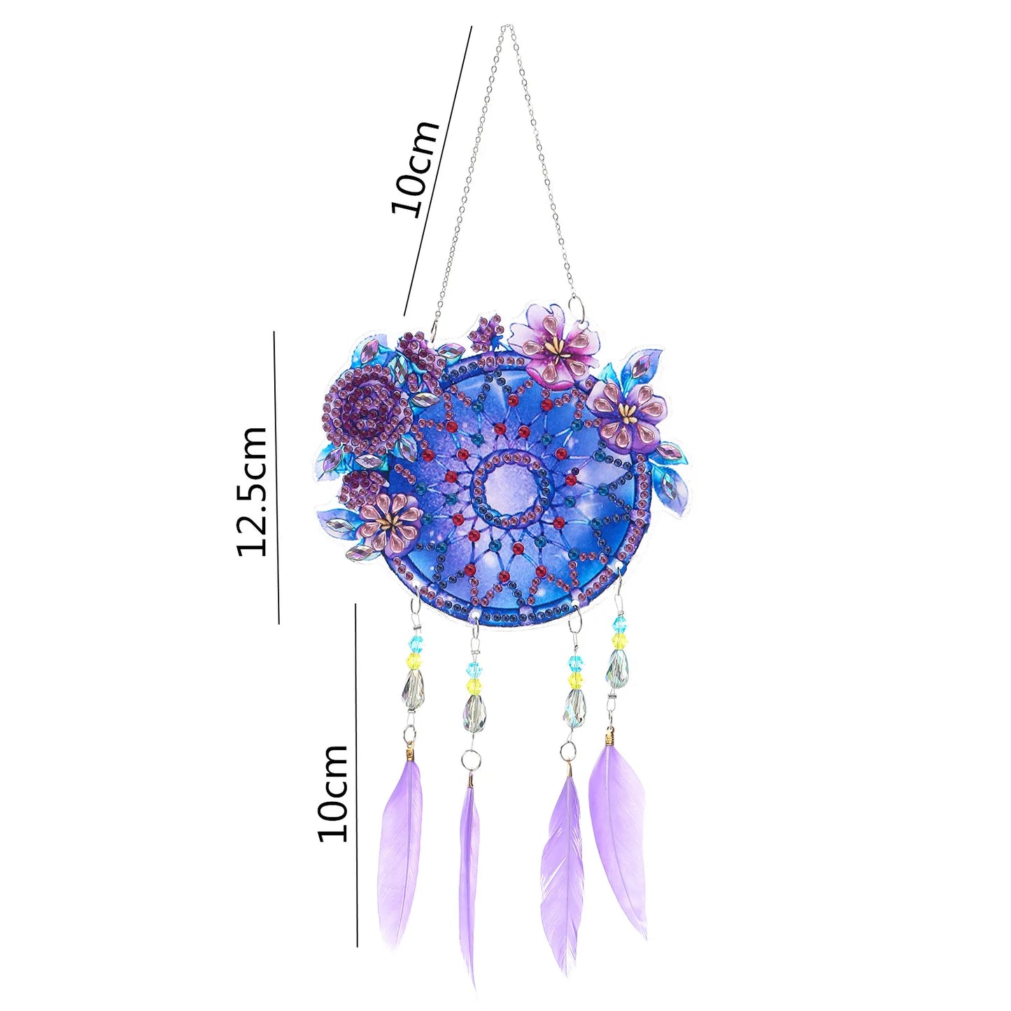 Diamond Painting Dromenvanger dieren - Dubbelzijdige Hanger - DZ3031