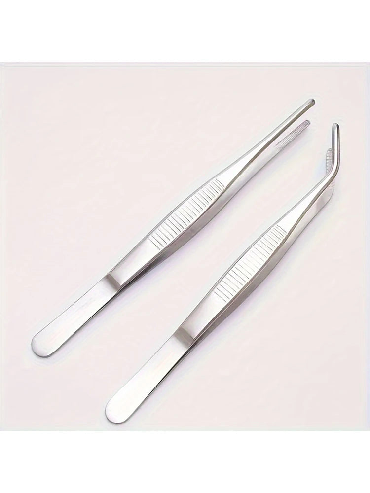 Diamond Painting Pincet van roestvrij staal – precisie set 2 stuks