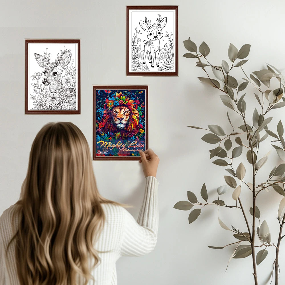 Kleurboek voor volwassenen en tieners – Ontspannend kleurplezier met 30 vellen dik papier