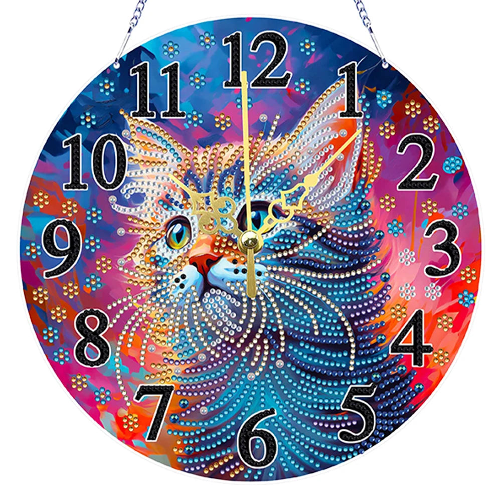 Diamond Painting Klok Acryl Speciale Vorm Dieren Modellen