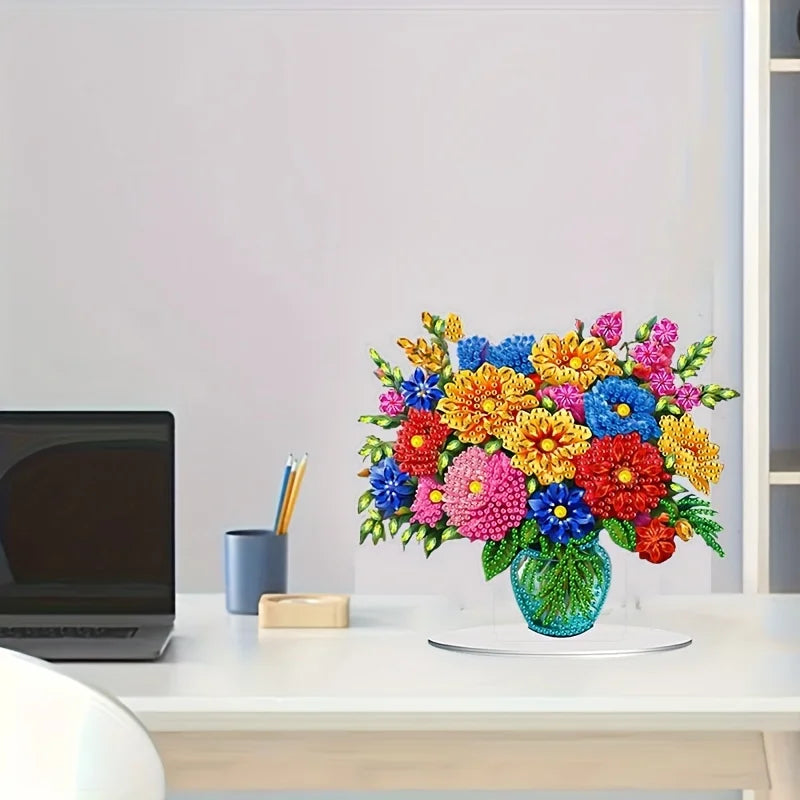 Diamond Painting Tafelornament Bloemmotief Decoratief