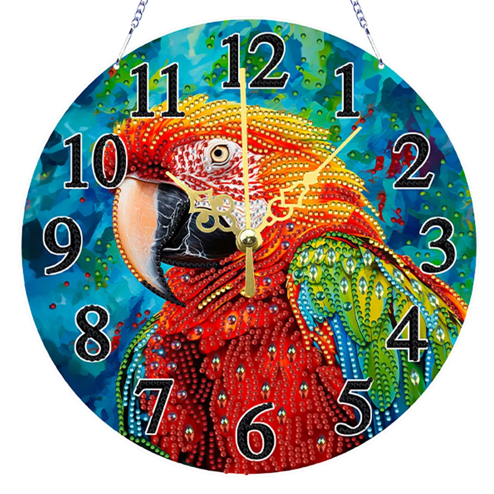 Diamond Painting Klok Acryl Speciale Vorm Dieren Modellen
