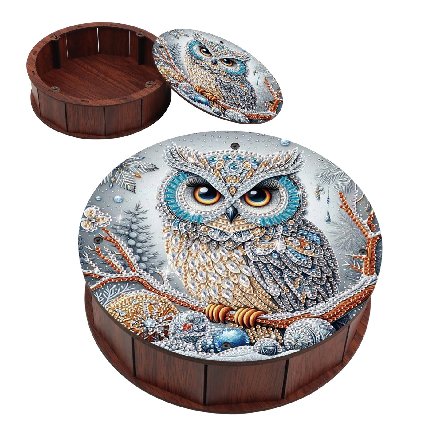 Diamond Painting Snack Box Dieren en Planten Decoratie Geschenkset