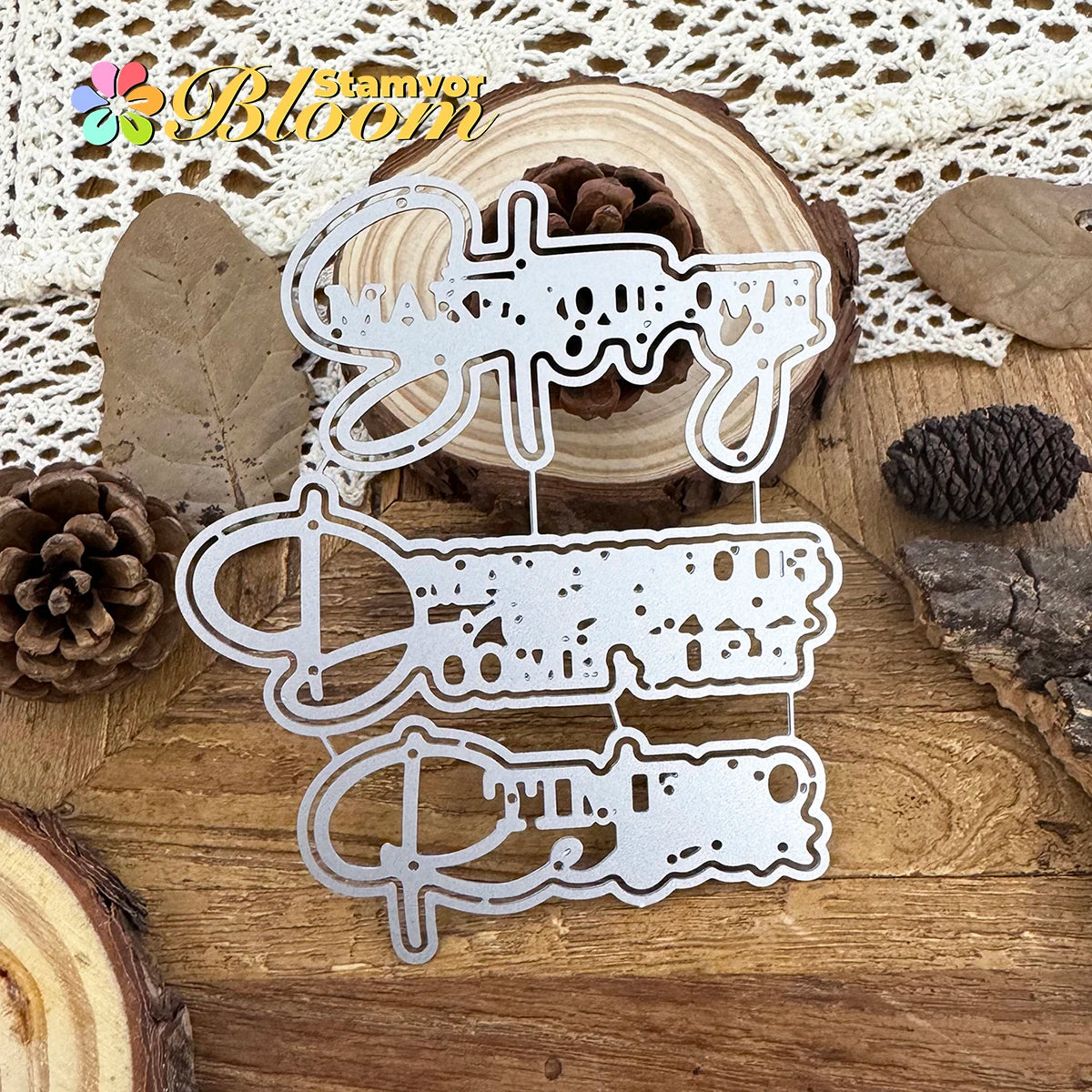 Snijmallen set met lieve teksten en hartverwarmende woorden