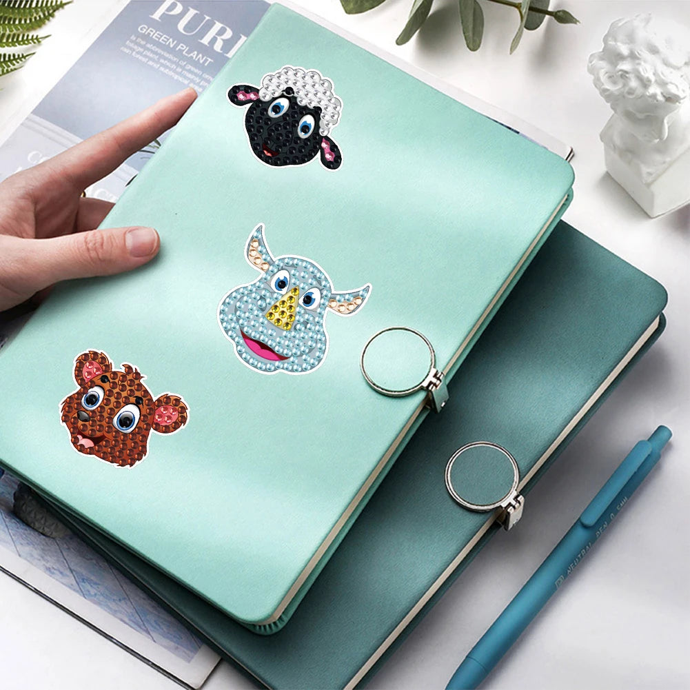 Diamond Painting Sticker Set - Dierenmotieven
