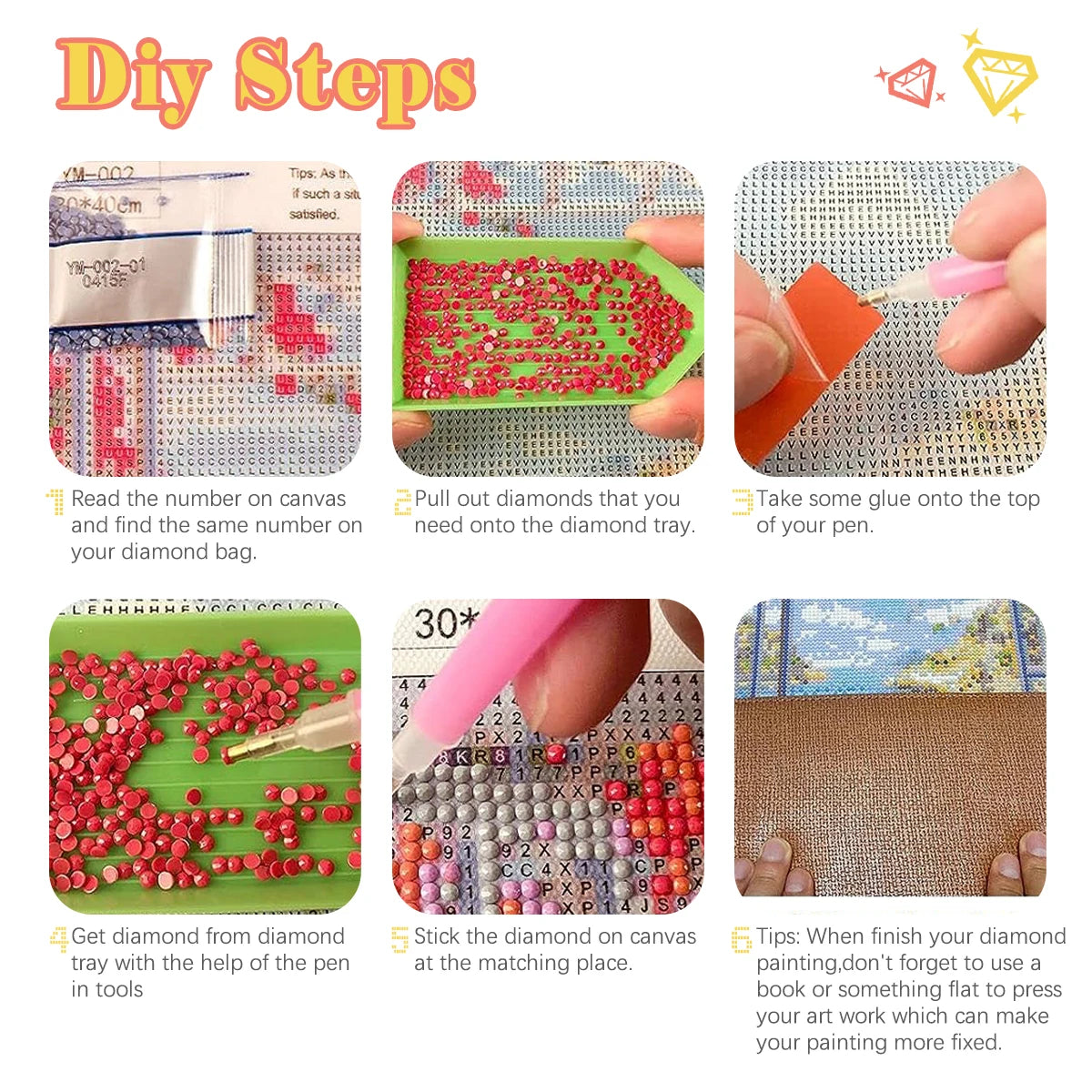 Diamond Painting Dieren Kleurrijk Volledig Rond 30x40cm - Eenhoorn