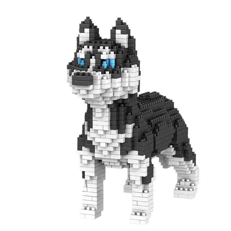 Bouwpakket dieren - Mini honden bouwset voor kinderen en volwassenen