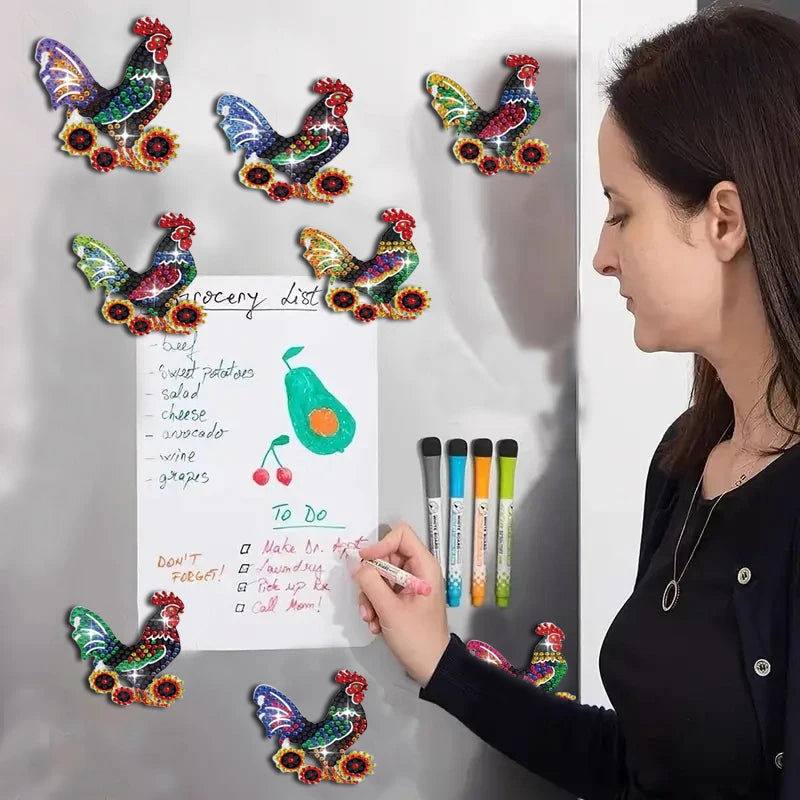 Diamond Painting Magneten voor Koelkasten en Wijnkasten