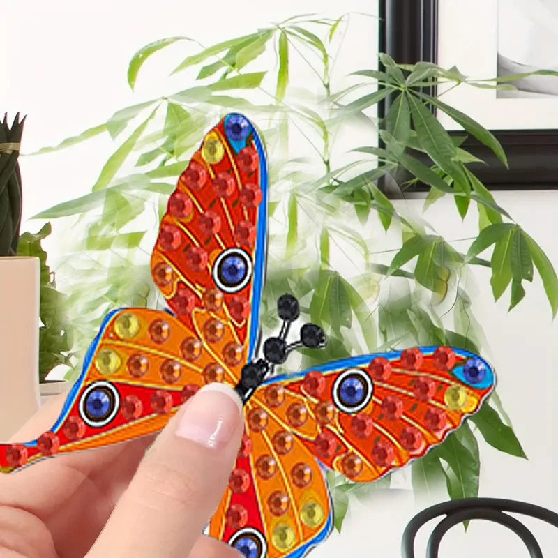 Diamond Painting Magneten Kleurrijke Vlinder Koelkastmagneten