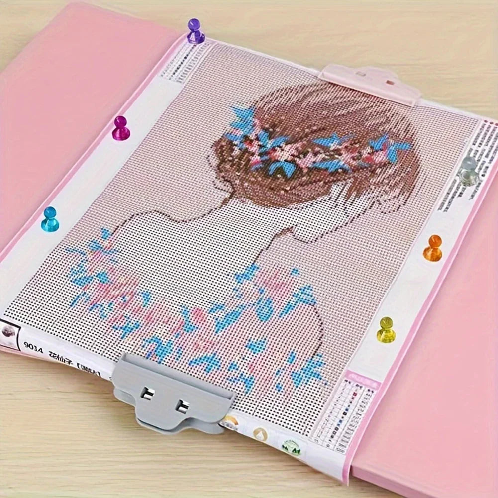 Diamond Painting Klem – Set van 3 Handige Bevestigingsclips