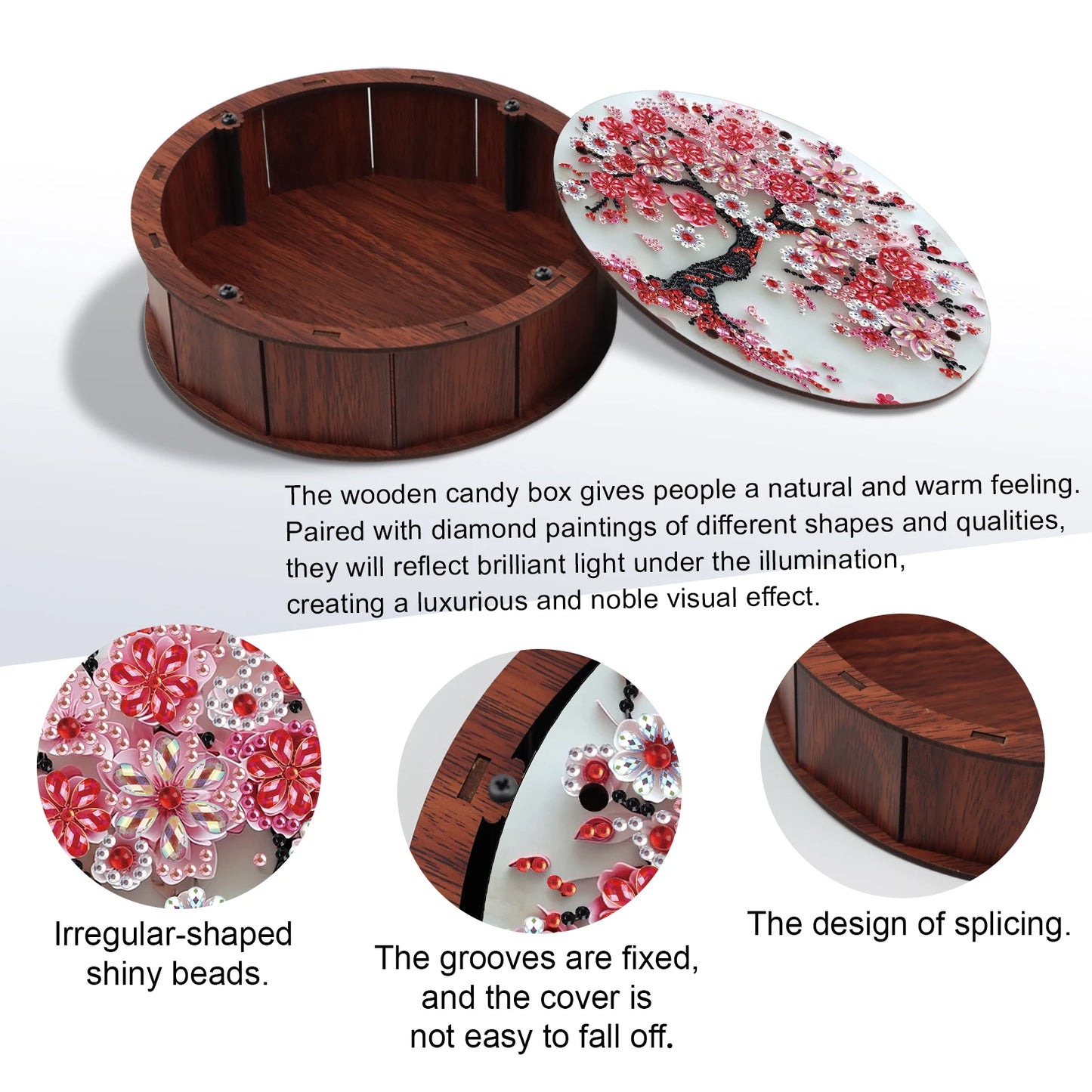 Diamond Painting Snack Box Dieren en Planten Decoratie Geschenkset