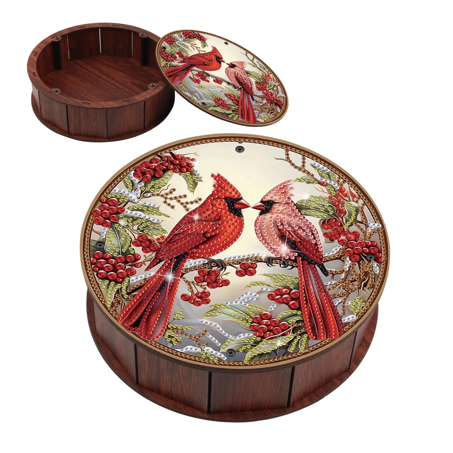 Diamond Painting Koektrommel Dieren & Planten Speciale Steentjes