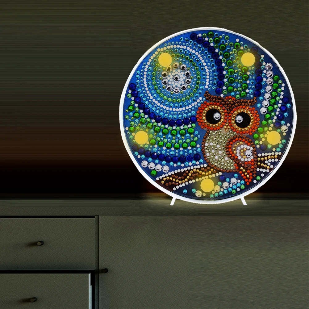 Diamond Painting Lamp Mandala LED Sfeerverlichting