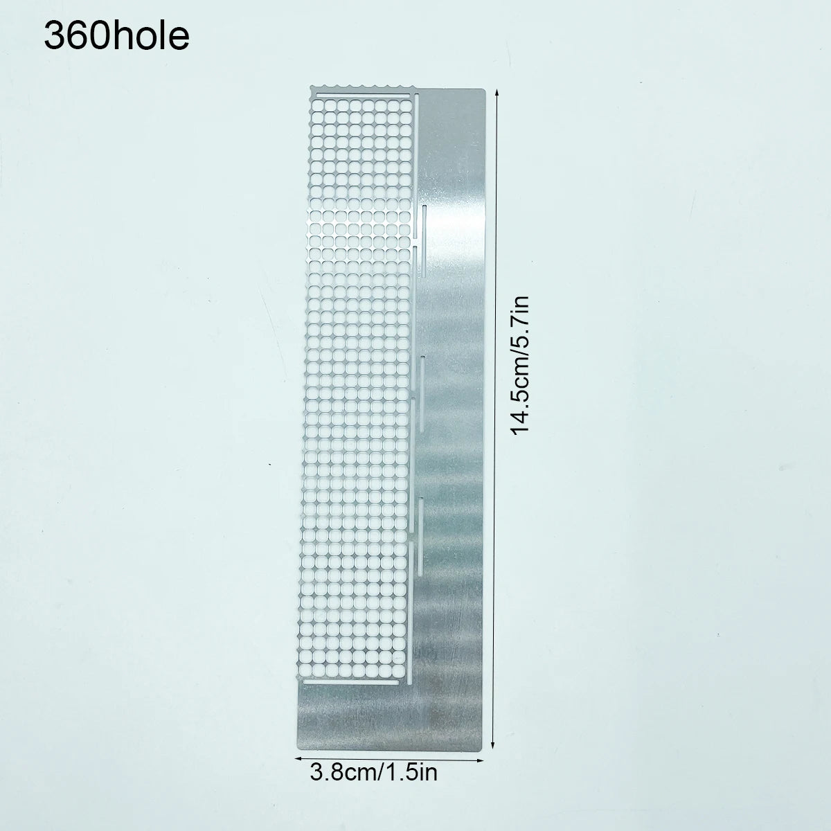 Diamond Painting steentjes raster RVS liniaal met 240/360/520 vakjes