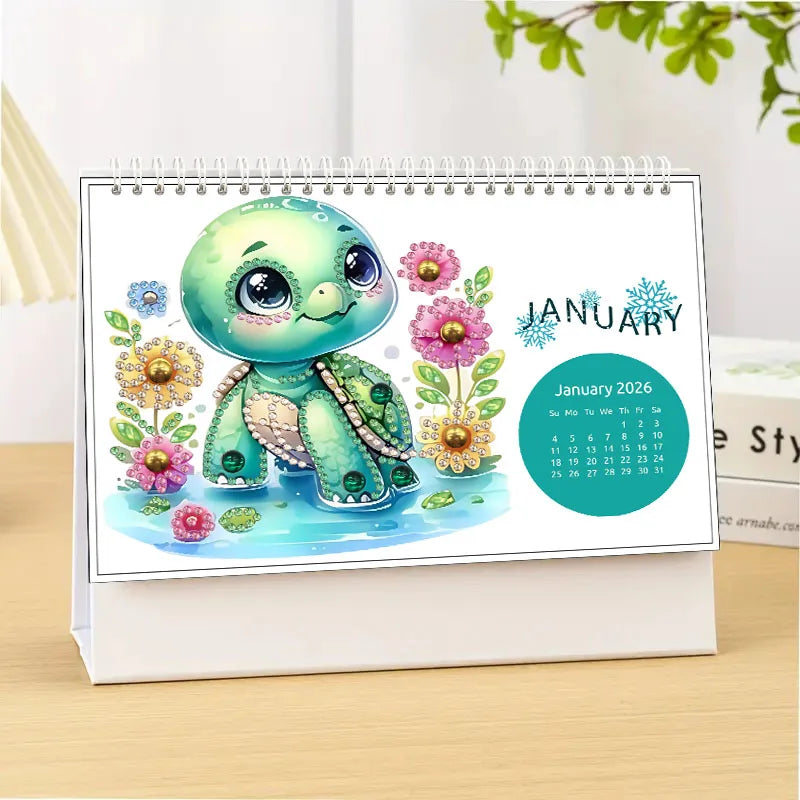 Diamond Painting Kalender kerst editie met 13 schilderijen