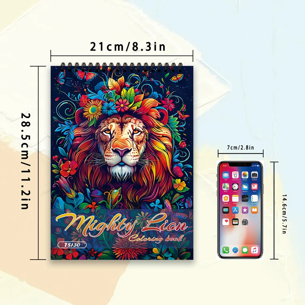 Kleurboek voor volwassenen en tieners – Ontspannend kleurplezier met 30 vellen dik papier