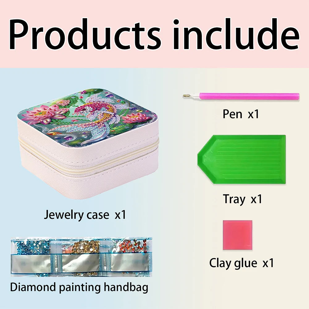 Diamond Painting Sieradendoosje Dieren & Planten Speciale Steentjes