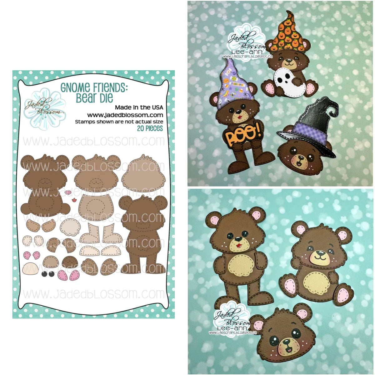 JB Collections Basis set snijmallen Beer voor kaarten en scrapbooking