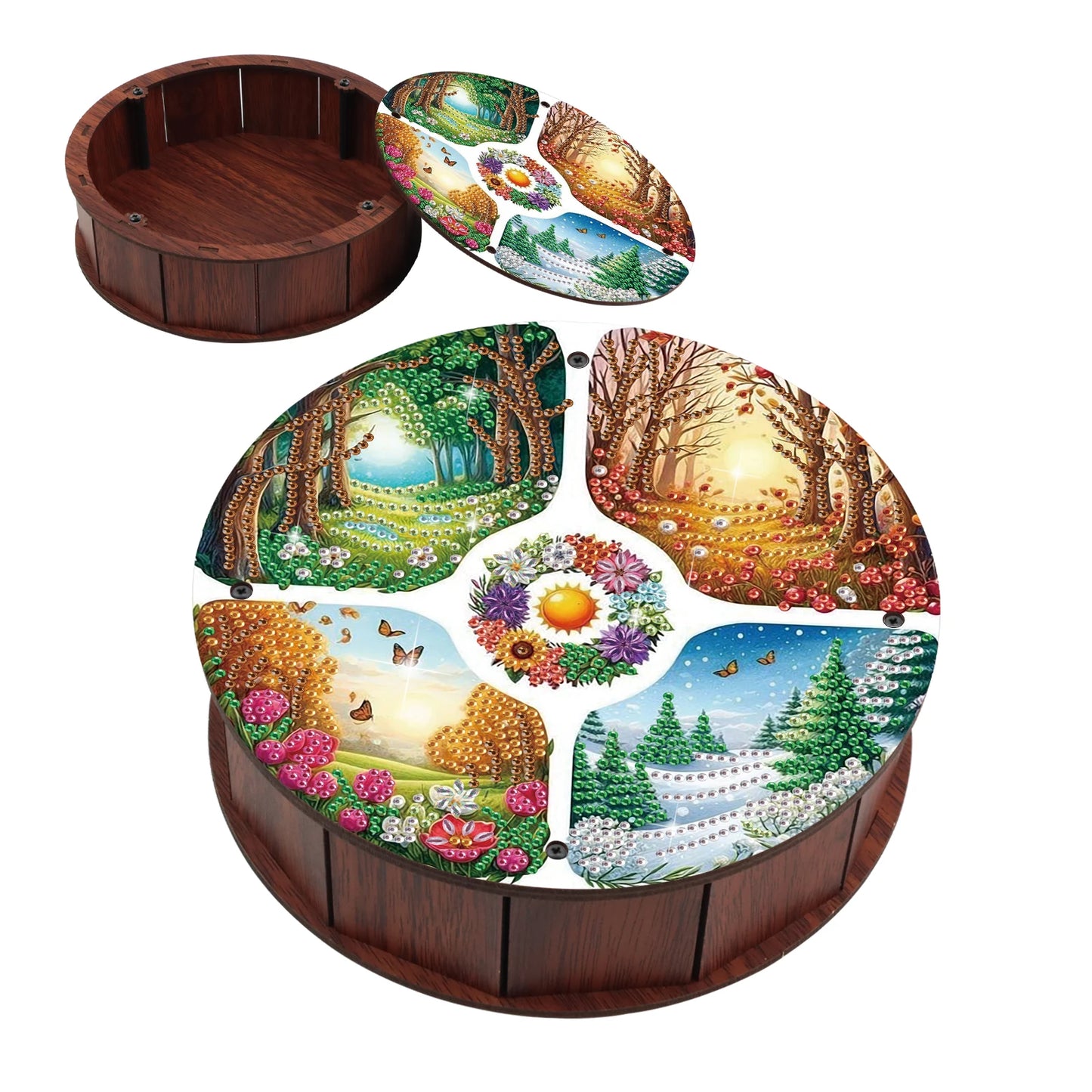 Diamond Painting Koektrommel Dieren & Planten Speciale Steentjes