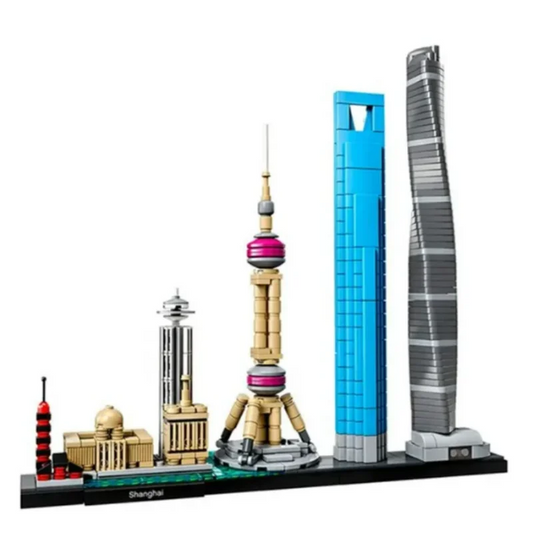 Bouwpakket Urban Architectuur – Creatief Modelbouw Speelplezier - Shanghai
