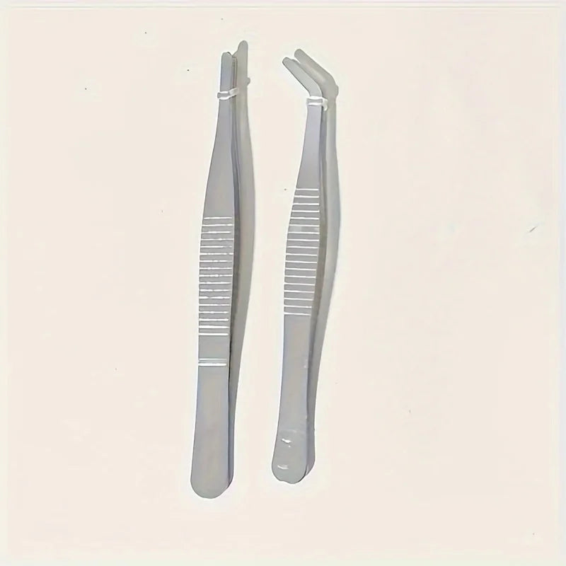 Diamond Painting Pincet van roestvrij staal – precisie set 2 stuks