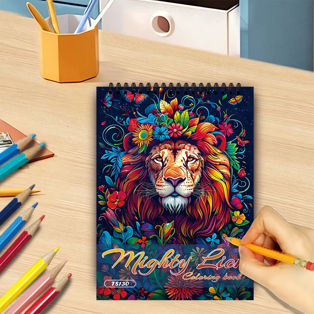 Kleurboek voor volwassenen en tieners – Ontspannend kleurplezier met 30 vellen dik papier