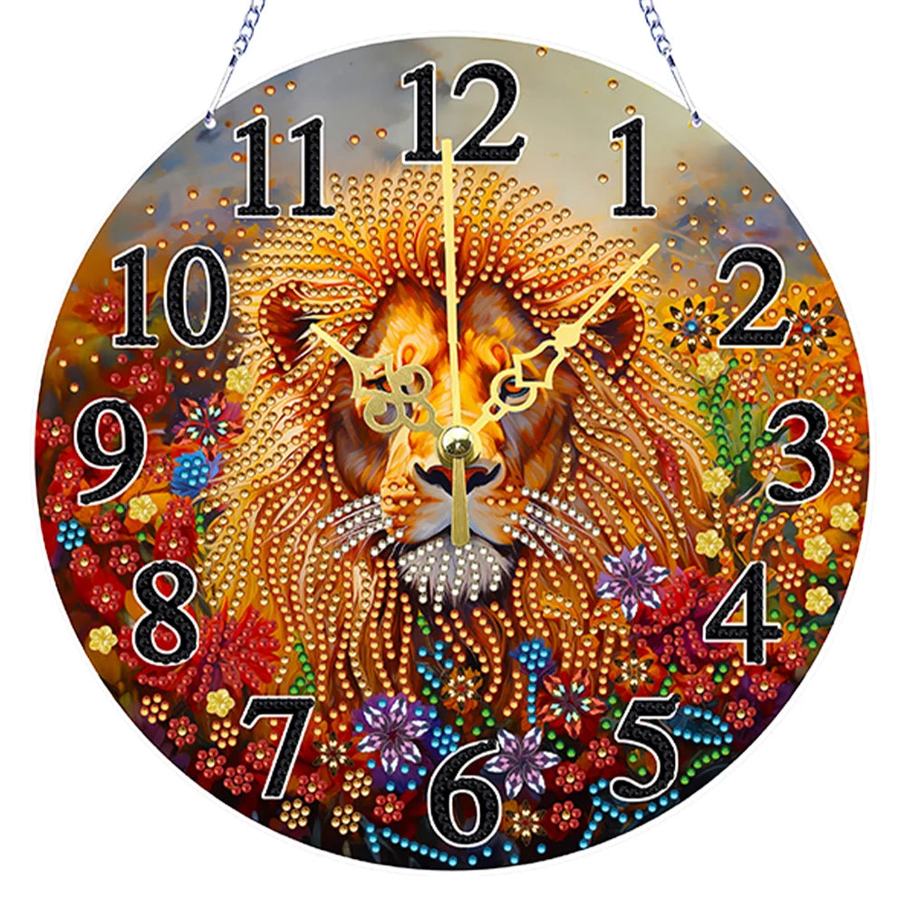 Diamond Painting Klok Acryl Speciale Vorm Dieren Modellen