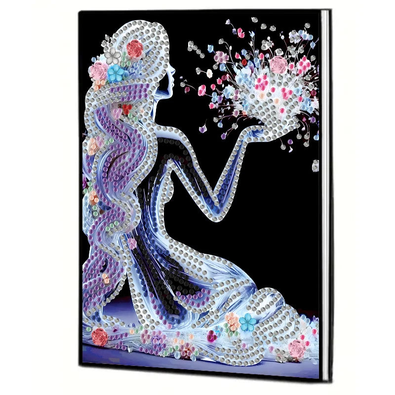 Diamond Painting Notitieboekje Katten PU Leer Kristal Design